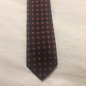 Hugo Boss Brown Pattern Tie
